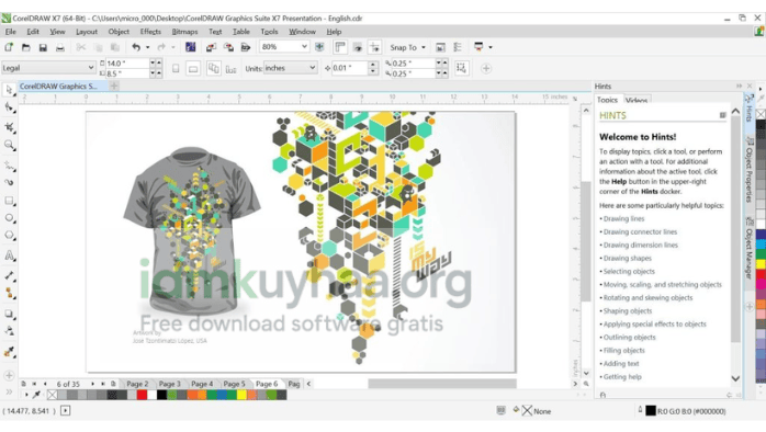 Download CorelDRAW Graphics Suite X7 Full Terbaru Version